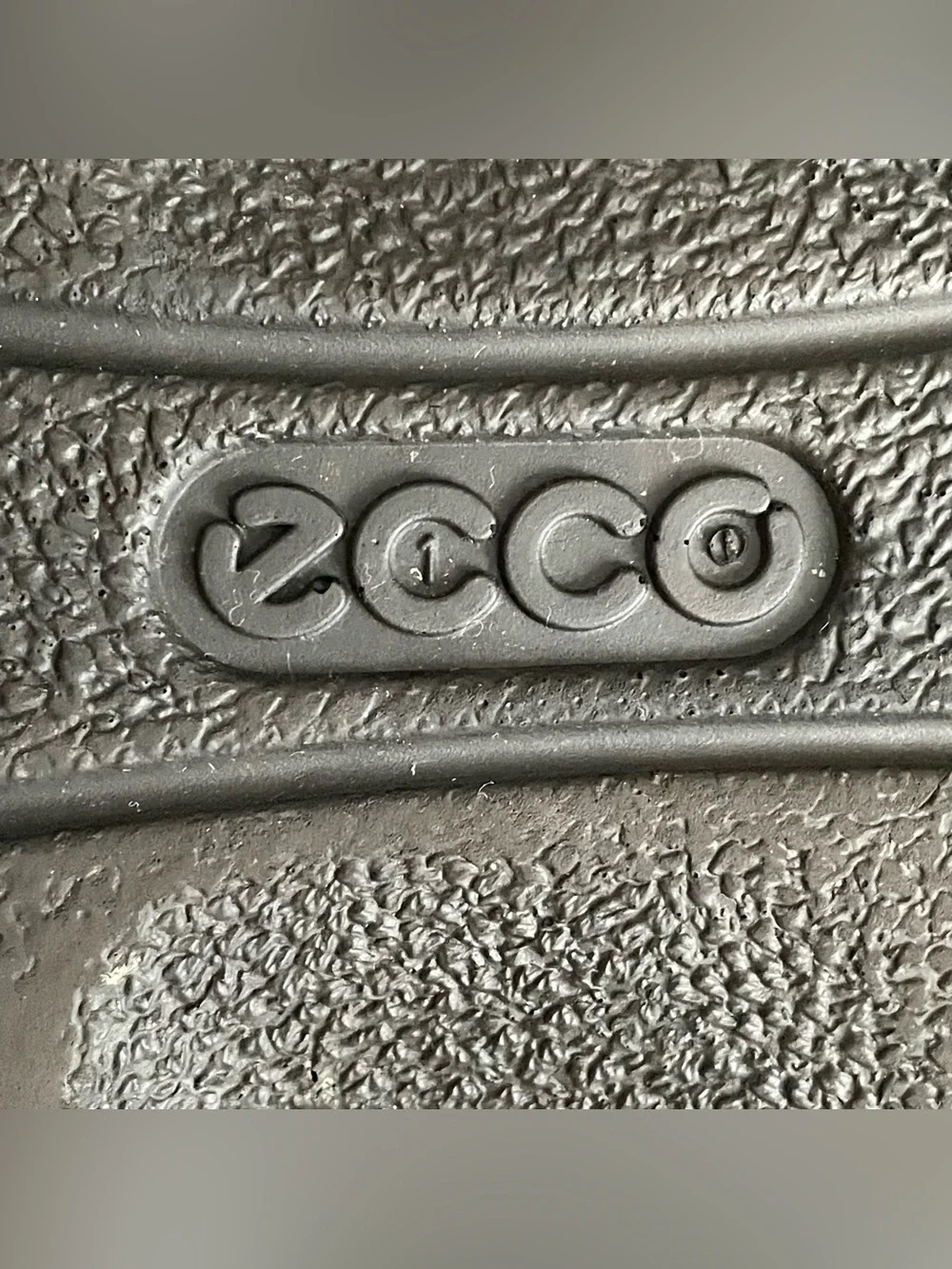 Ecco Men's Size EU 43 US 9-9.5 Brown Leather Casual Lace-Up Shoes